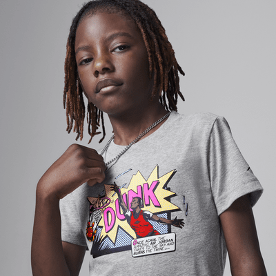 Air Jordan Little Kids' Dunk Comics T-Shirt