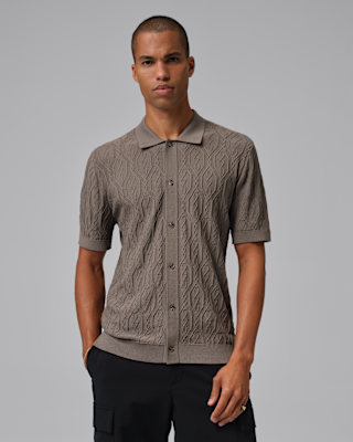 Мужские  Jordan Sport Golf Button-Down