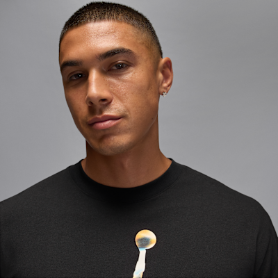 Jordan Flight herenshirt met lange mouwen en ronde hals