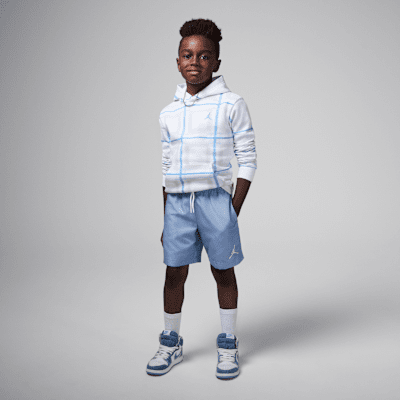 Sudadera con gorro sin cierre festiva de tejido Fleece para niños talla pequeña Jordan Brooklyn Essentials
