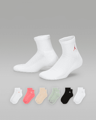 Детские носки Jordan Everyday Essentials Big Kids' Ankle Socks (6 Pairs)