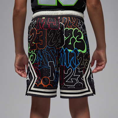 Jordan Dri-FIT Big Kids' MJ Printed Sport Diamond Shorts