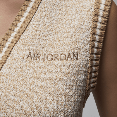 Air Jordan knit bodywarmer voor dames