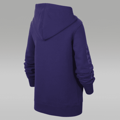 Charlotte Hornets Courtside Statement Edition Big Kids' Jordan NBA Fleece Pullover Hoodie