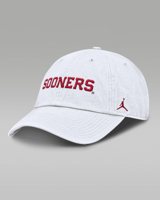 Мужские  Oklahoma Sooners Core Club Mascot Wordmark Jordan Brand College Adjustable Hat