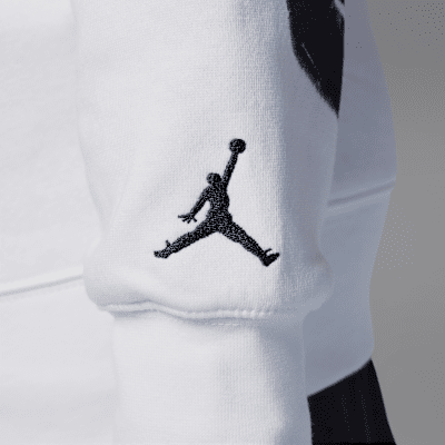 Sudadera con gorro sin cierre de tejido Fleece para niños talla grande Jordan MVP