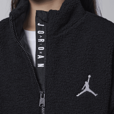 Jordan hochflorige Jumpman-Jacke (ältere Kinder)