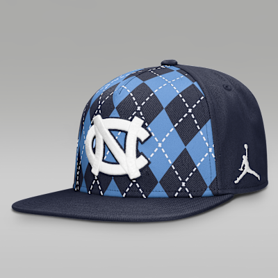 North Carolina Pro Argyle Men's Jordan Brand College Adjustable Hat