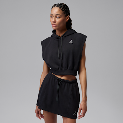 Jordan Brooklyn Fleece Fransız Havlu Kumaşı Kadın Üstü