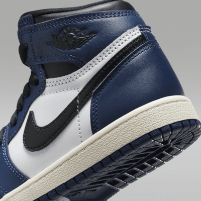 Jordan 1 Retro High OG "Midnight Navy" Little Kids' Shoes