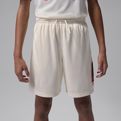 Jordan Big Kids' Brooklyn Baseline Mesh Shorts