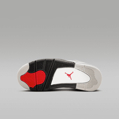 Tenis para niños grandes Air Jordan 4 Retro