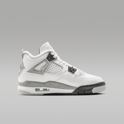Tenis para niños grandes Air Jordan 4 Retro
