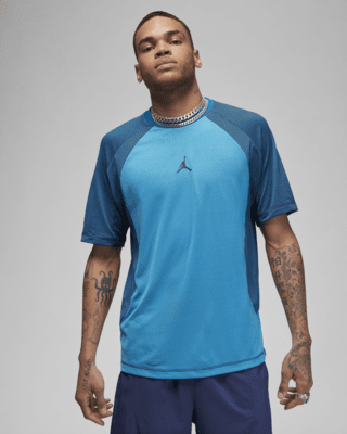 NIKE Jordan Sport cropped one-sleeve Dri-FIT top