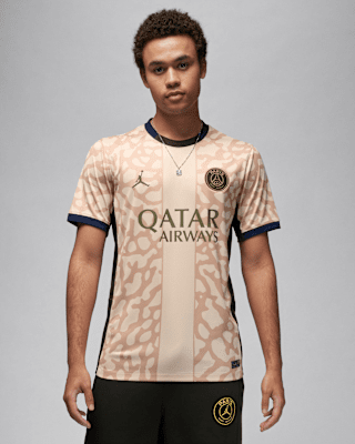 Мужские джерси Paris Saint-Germain 2023/24 Stadium Fourth Jordan Dri-FIT Soccer Replica Jersey