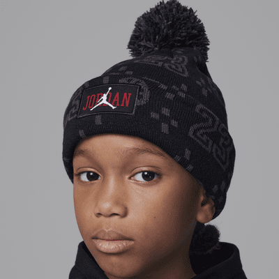 Jordan Cuffed Pom Beanie Little Kids Hat