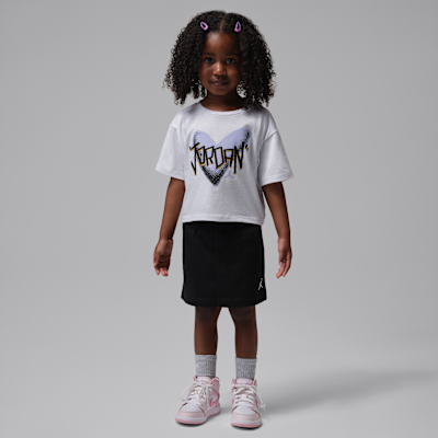 Jordan Toddler I Heart Jordan 2-Piece Skirt Set from Nike - $55