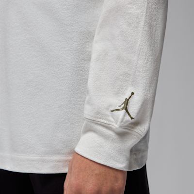 Playera de manga larga Jumpman Drip para niños talla grande Jordan