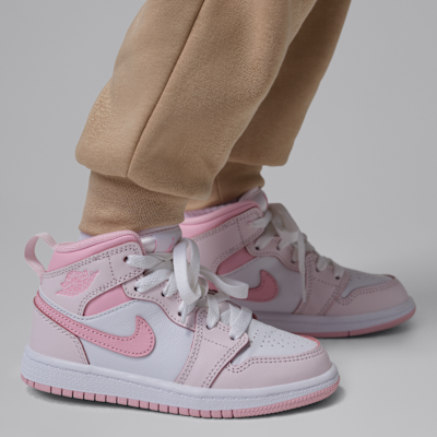 Conjunto de 2 piezas con sudadera de cuello redondo infantil Jordan Brooklyn Fleece