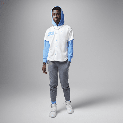 Bluza baseballowa z kapturem dla dużych dzieci Jumpman Jordan