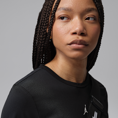 Jordan Sport Essentials Dri-FIT Uzun Kollu Kadın Üstü görsel 3