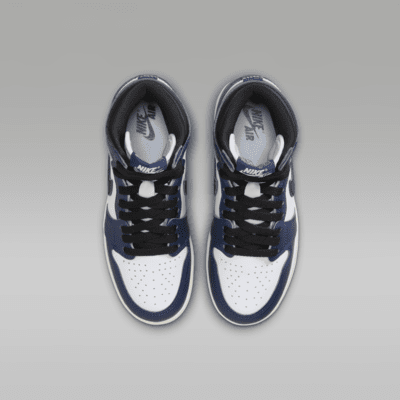 Jordan 1 Retro High OG "Midnight Navy" Little Kids' Shoes