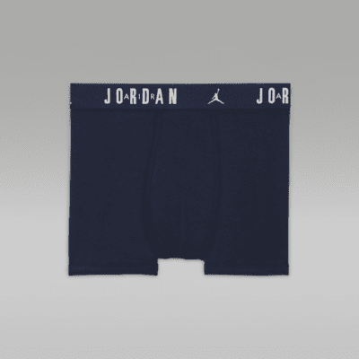 Ropa interior para hombre de algodón para niños talla grande (paquete de 3) Jordan Flight Dri-FIT