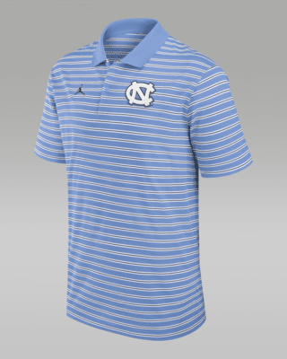 Мужские  North Carolina Tar Heels Primetime Victory Striped Jordan Dri-FIT College Polo