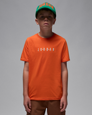 Детская футболка Jordan Big Kids' Embroidered Logo