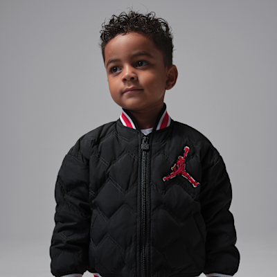 조던 리틀키즈 셔닐 후드 봄버 재킷