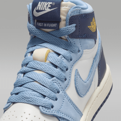 Jordan 1 Retro High OG 'First in Flight' Younger Kids' Shoes