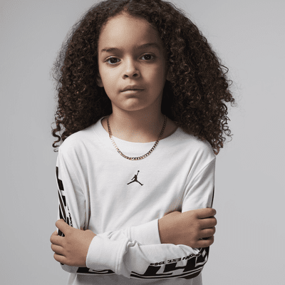 Jordan MVP Little Kids' Flight Long Sleeve T-Shirt