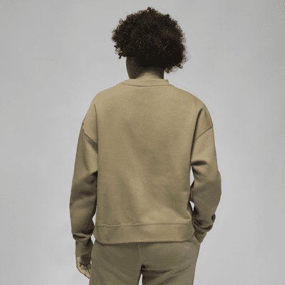Jordan Brooklyn Women's Fleece Crew-Neck Sweatshirt. Nike UK