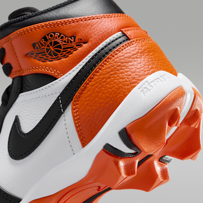 Jordan 1 Mid Little/Big Kids' Cleats