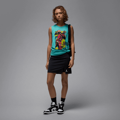 Playera sin mangas con gráficos para mujer Jordan