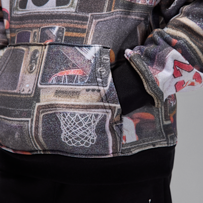 Jordan Brooklyn Fleece 2-teiliges Set mit Print (jüngere Kinder)