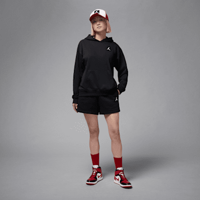 Sudadera con gorro sin cierre para mujer Jordan Brooklyn Fleece