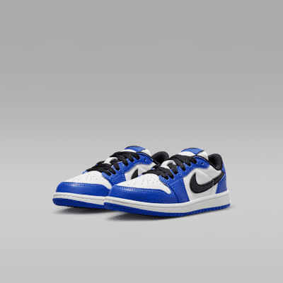 Jordan 1 Retro Low 'Game Royal' Younger Kids' Shoes