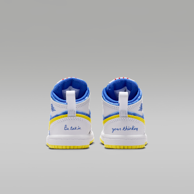 Jordan 1 Mid Sneaker School Tenis para bebé e infantil