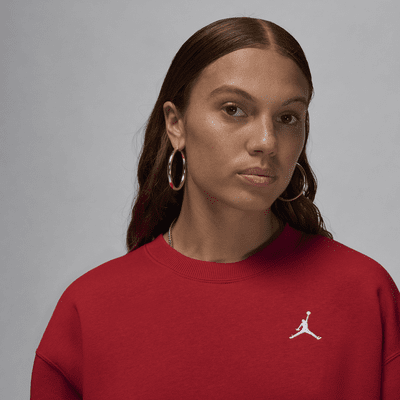 Jordan Brooklyn Fleece sweatshirt med rund hals til dame