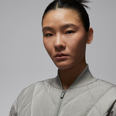 조던 플라이트 여성 퀼트 레니게이드 재킷