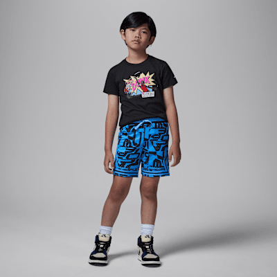 Shorts deportivos Diamond estampados MJ para preescolar Jordan Dri-FIT