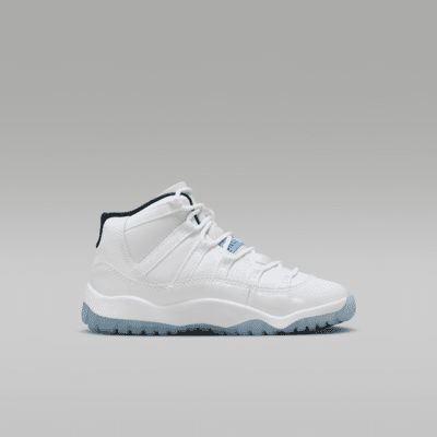 Tenis para niños de preescolar Air Jordan 11 Retro "Legend Blue"