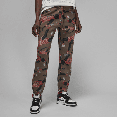 Pantaloni in fleece Brooklyn Jordan Artist Series by Parker Duncan
