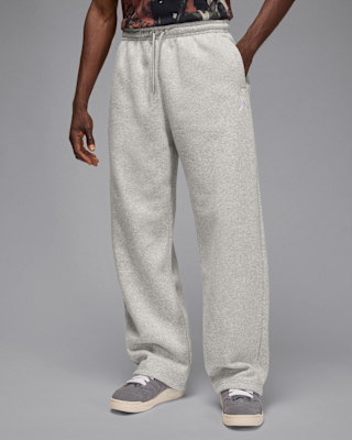 Мужские  Jordan Brooklyn Fleece Oversized Open-Hem Pants