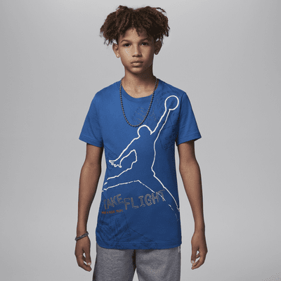 Jordan Flight Big Kids' Graphic T-Shirt. Nike.com