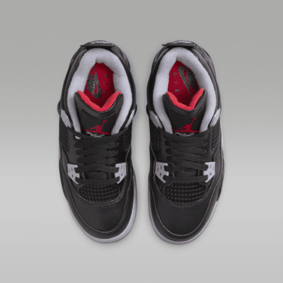 Air Jordan 4 Retro 'Bred Reimagined' Older Kids' Shoes. Nike SI