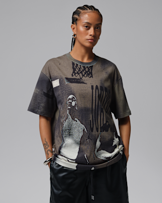 Женская футболка Jordan Flight Oversized Graphic