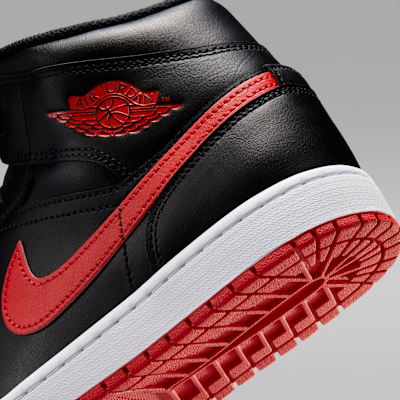 Jordan Air Jordan 1 Mid Erkek Ayakkabısı görsel 8