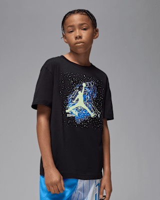 Детская футболка Jordan Big Kids' "Sky Is Not The Limit" Glow